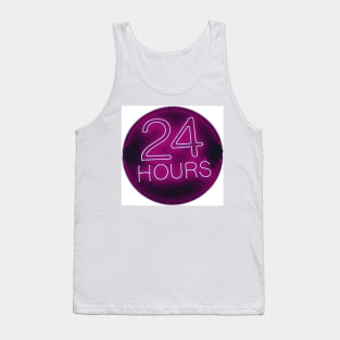 24 hrs in pink Tank Top